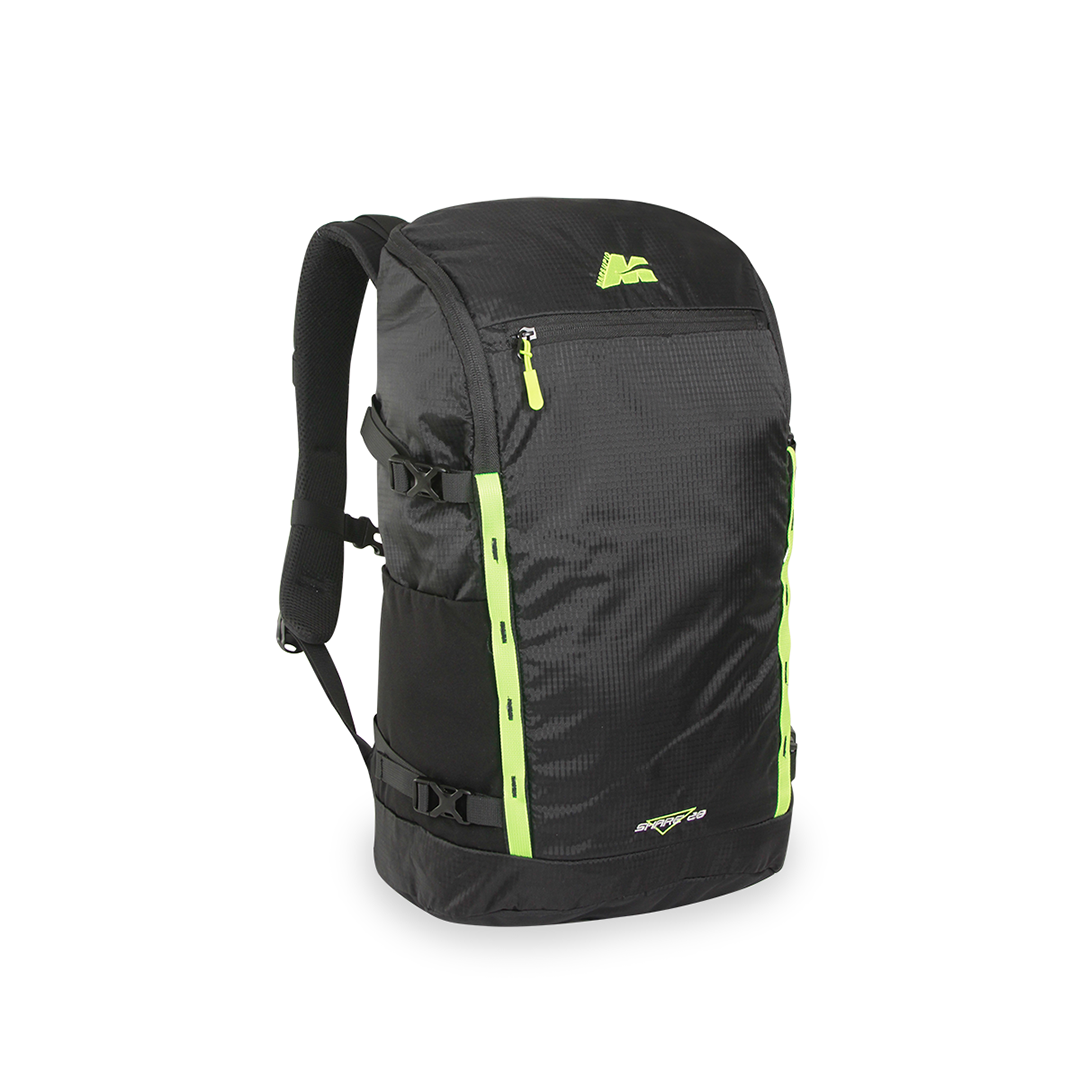 Mochila Marsupio Share 28 negra para senderismo y trekking con capacidad de 28 litros