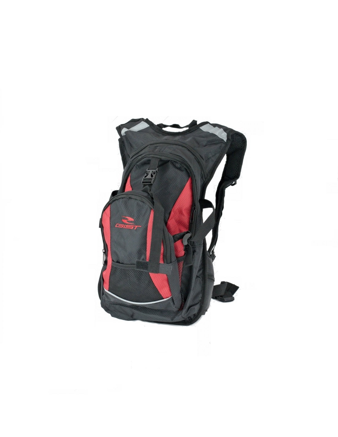 Mochila de hidratación Marsupio Zaino roja con depósito de 1.5 litros para ciclismo y actividades outdoor