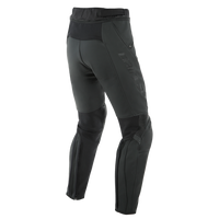 Detalle de piel de vaca Tutu del pantalón para moto Dainese Pony 3 Leather negro
