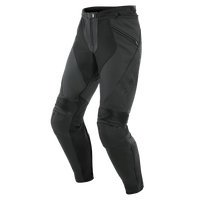 Pantalón para Moto Dainese Pony 3 Leather Negro - CIAO ITALIA