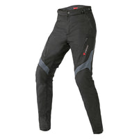 Pantalón para moto Dainese Tempest D-Dry negro impermeable para touring y carretera