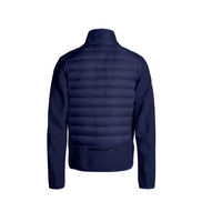 Detalle de ventilación en chamarra Parajumpers Jayden azul navy