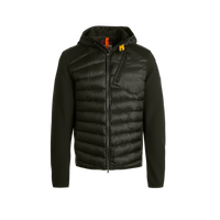Chaqueta Parajumpers Nolan Hoodie hombre negra vista frontal