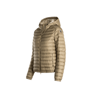 Detalle de cremallera en chaqueta Parajumpers Suiren Lady oliva