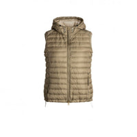 Chaleco Parajumpers Winona mujer color beige vista frontal