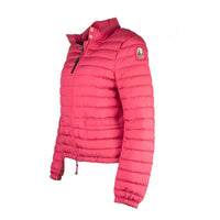 Detalle de cremallera en chaqueta Parajumpers Winona rosa