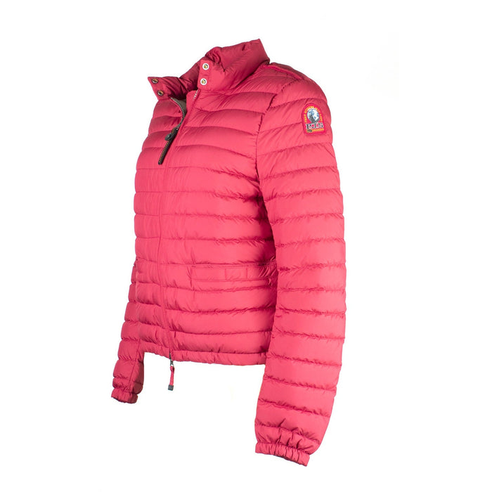 Detalle de cremallera en chaqueta Parajumpers Winona rosa