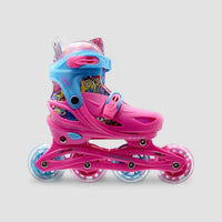 Patines en Línea Roces Flash Ajustables Rosa con Ruedas LED - CIAO ITALIA