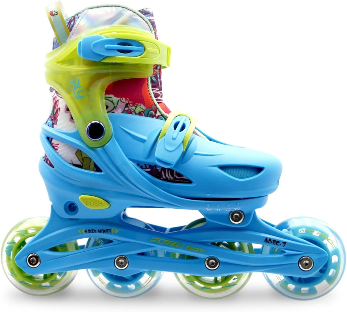 Patines en Línea Roces Flash Boy Ajustables con Ruedas LED - CIAO ITALIA