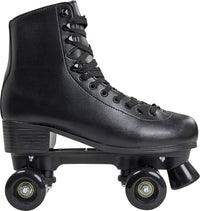 patines quad roces rc1 negros vista lateral izquierda