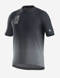 Playera de ciclismo Bicycle Line Cadore gris oscuro manga corta