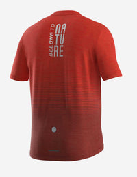 Vista trasera de jersey Bicycle Line Cadore con bolsillos traseros