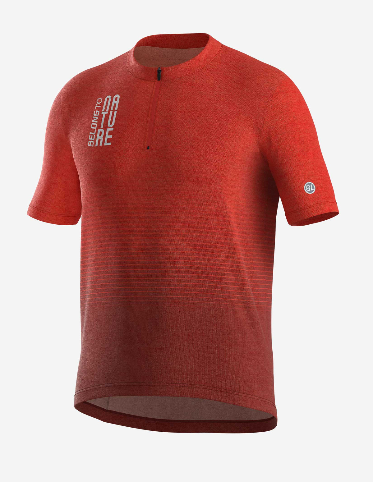 Playera de ciclismo Bicycle Line Cadore roja manga corta