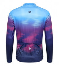Vista trasera de jersey Bicycle Line Cyclone con bolsillos traseros