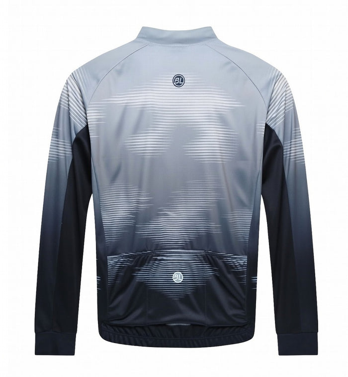 Vista trasera de jersey Bicycle Line Cyclone con bolsillos traseros