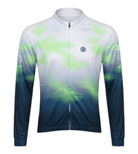 Playera de ciclismo Bicycle Line Cyclone verde manga corta