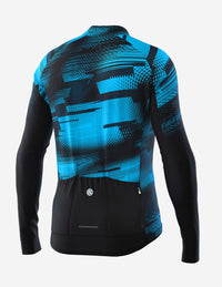 Vista trasera de jersey Bicycle Line Gavia con bolsillos traseros