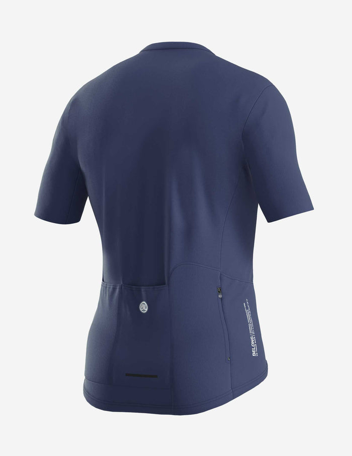 Vista trasera de jersey Bicycle Line Ghiaia S3 con bolsillos traseros