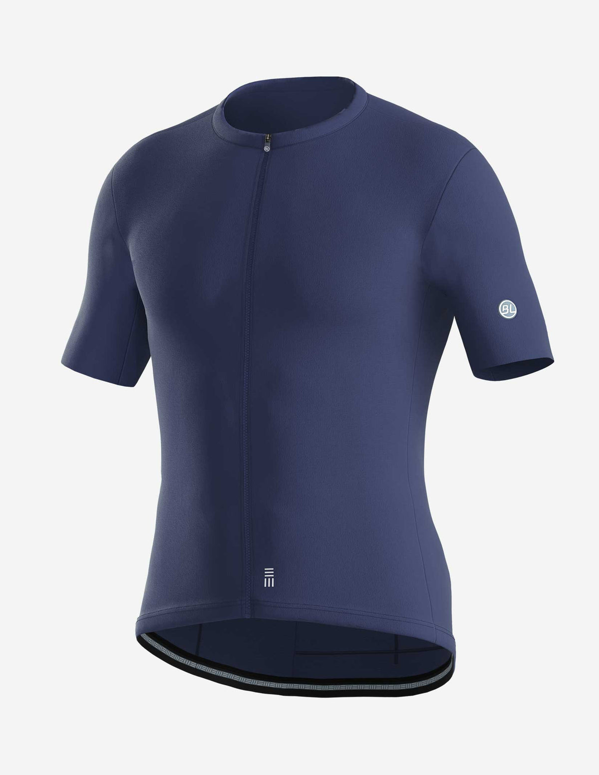 Playera de ciclismo Bicycle Line Ghiaia S3 hombre azul avio manga corta