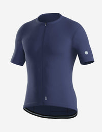 Playera de ciclismo Bicycle Line Ghiaia S3 hombre azul avio manga corta