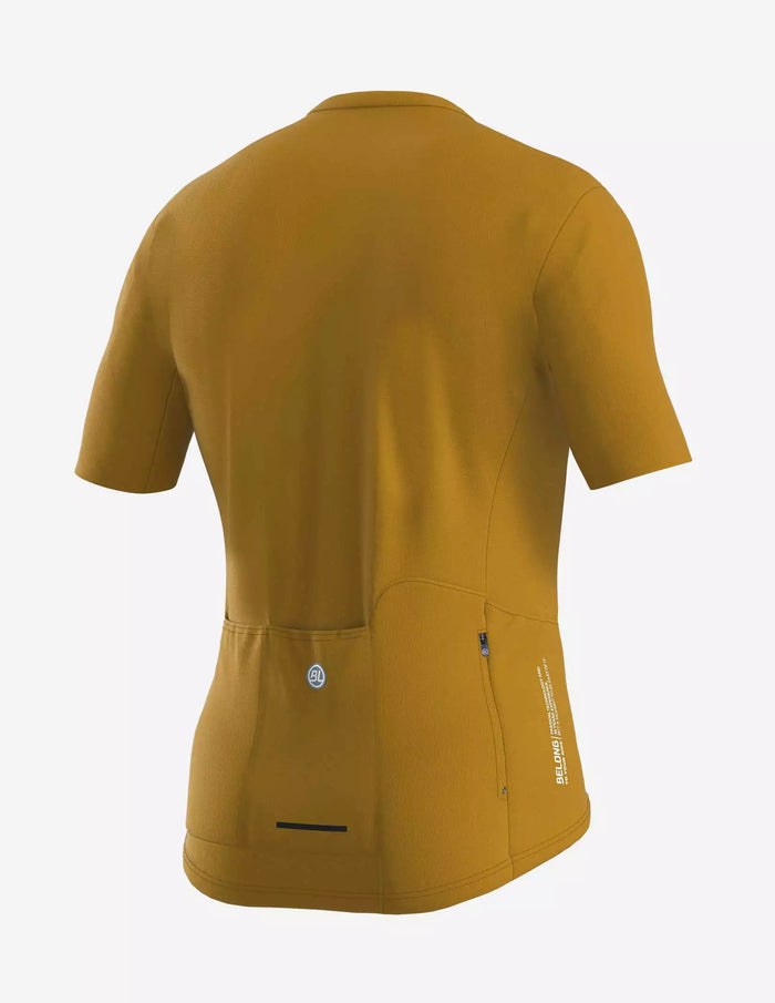 Vista trasera de jersey Bicycle Line Ghiaia S3 con bolsillos traseros