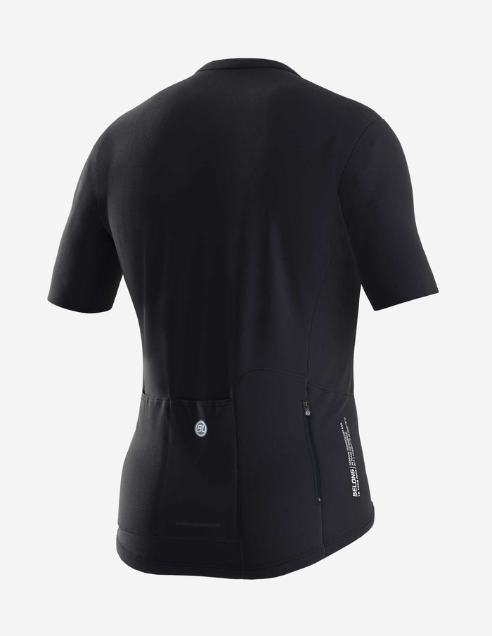 Vista trasera de jersey Bicycle Line Ghiaia S3 con bolsillos traseros