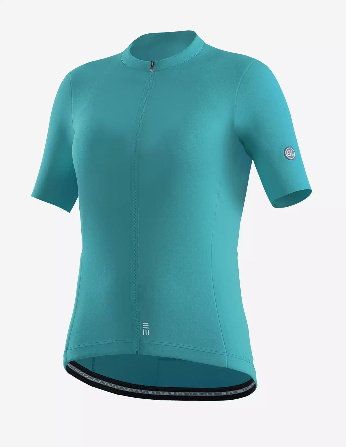 Playera de ciclismo Bicycle Line Ghiaia S3 para mujer verde agua manga corta
