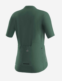 Vista trasera de jersey Bicycle Line Ghiaia S3 para mujer con bolsillos traseros
