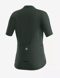 Vista trasera de jersey Bicycle Line Ghiaia S3 para mujer con bolsillos traseros