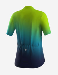 Vista trasera de jersey Bicycle Line Padola para mujer con bolsillos traseros