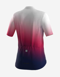 Vista trasera de jersey Bicycle Line Padola para mujer con bolsillos traseros