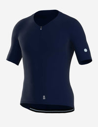 Playera de ciclismo Bicycle Line Popolarissima S3 azul para mujer manga corta