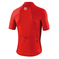 Vista trasera de jersey Bicycle Line Pordoi XP rojo