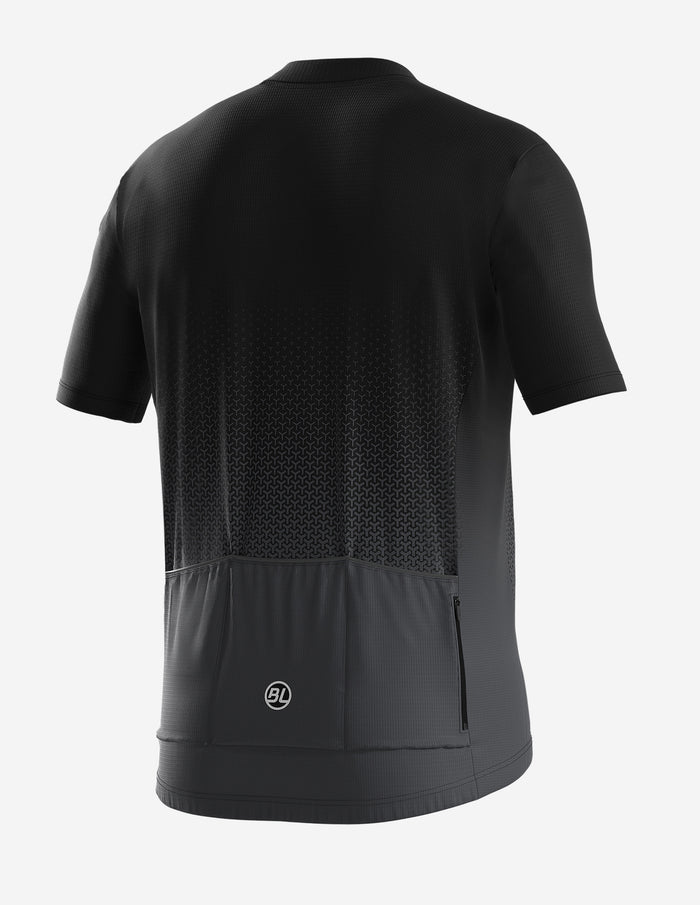 Vista trasera de jersey Bicycle Line Rayon S2 con bolsillos traseros