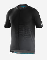 Playera de ciclismo Bicycle Line Rayon S2 negra manga corta