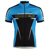 Playera de Ciclismo Bicycle Line Aero 2.0 Azul Transpirable para Ruta