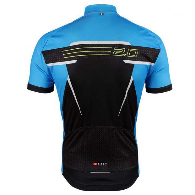 Vista trasera de la Playera Bicycle Line Aero 2.0 Azul