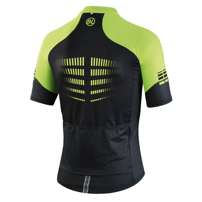 Vista trasera de la Playera Bicycle Line Aero 3.0 Amarilla