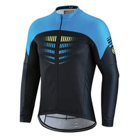 Playera de Ciclismo Bicycle Line Aero 3.0 Manga Larga Azul