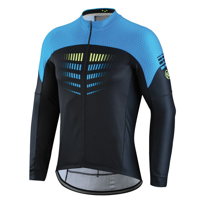 Playera de Ciclismo Bicycle Line Aero 3.0 Manga Larga Azul