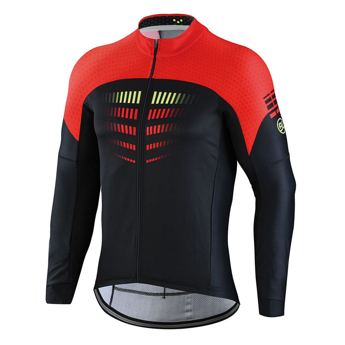 Playera de Ciclismo Bicycle Line Aero 3.0 Manga Larga Roja