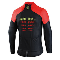 Vista trasera de la Playera Bicycle Line Aero 3.0 Manga Larga Roja