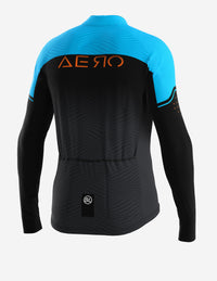 Vista trasera de la Playera de Ciclismo Bicycle Line Aero S2 Azul