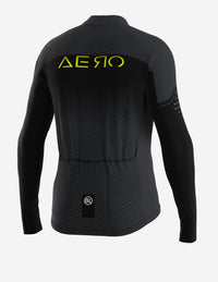 Vista trasera de la Playera de Ciclismo Bicycle Line Aero S2 Negra