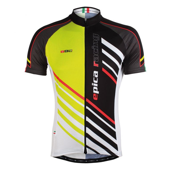Playera de Ciclismo Bicycle Line Epica R Amarilla para Ruta