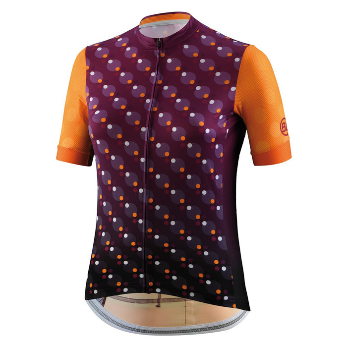 Playera de Ciclismo Bicycle Line Euphoria para Mujer Morada Transpirable