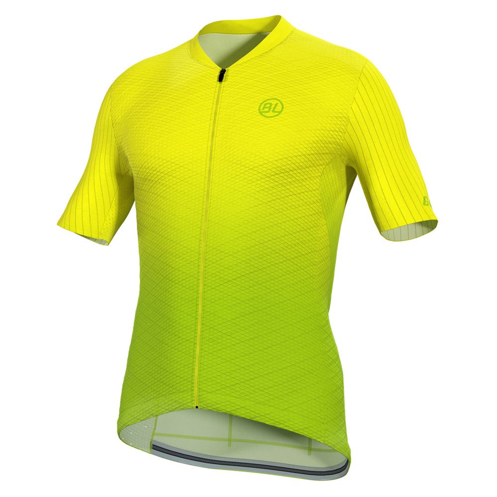Playera de Ciclismo Bicycle Line Gast 1 Amarilla Fluor para Ruta