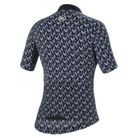 Vista trasera de la Playera de Ciclismo Bicycle Line Gast 1 para Mujer Negra