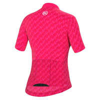 Vista trasera de la Playera de Ciclismo Bicycle Line Gast 1 para Mujer Rosa