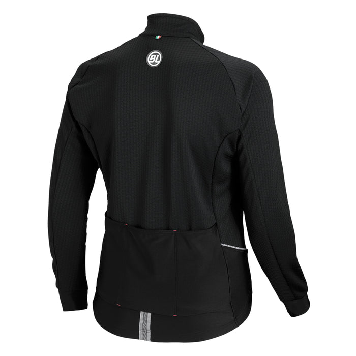 Vista trasera de la Playera Bicycle Line Logique para Mujer Negra